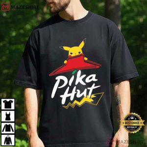 No One Out Pika's The Hut T Shirt (1)