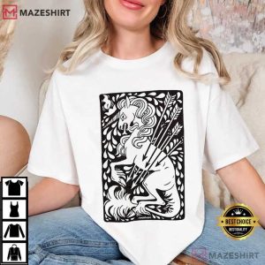 Sage Green Unicorn T Shirt (1)