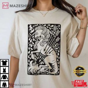 Sage Green Unicorn T Shirt (2)