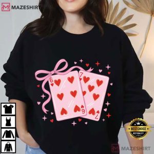 6 7 Playing Card Valentine Day Love T Shirt (4)