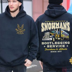 Snowman’s Bootlegging Service Smokey And The Bandit Truck T Shirt (2)