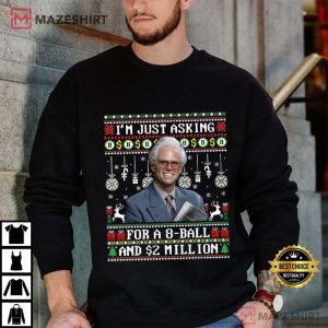 Baby Billy All I Want For Christmas Is A 8 Ball T Shirt (4)