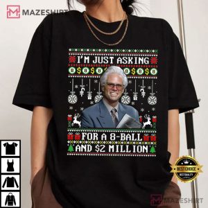 Baby Billy All I Want For Christmas Is A 8 Ball T Shirt (2)