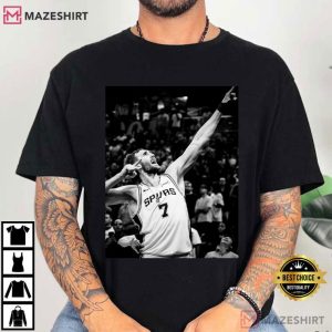 Luke Kornet San Antonio Spurs Basketball NBA T Shirt (2)