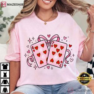 Playing Cards 6 7 Valentine Funny Six Seven T Shirt (2)