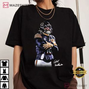 Caleb Williams Chicago Bears Football T Shirt (2)