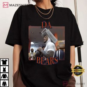 Da Bears Funny Meme Dj Moore Chicago Football T-Shirt