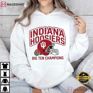 Indiana Hoosiers Big Ten Champions Football T Shirt (2)
