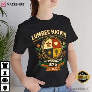Lumbee Tribe Federal Recognition Commemorative T Shirt (3)