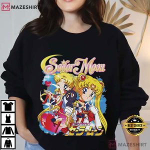 Sailor Moon Anime Japanese Manga T Shirt (4)