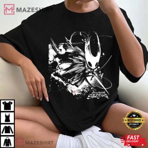 Bleached Art Hollow Knight Silksong Gamer T Shirt (2)