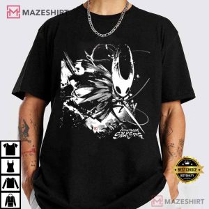 Bleached Art Hollow Knight Silksong Gamer T Shirt (3)