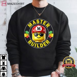 Master Builder Building Blocks Kids T Shirt (4)