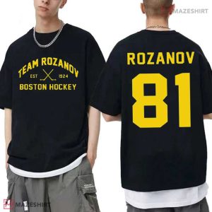 Team Ilya Rozanov 81 Boston Hockey Heated Rivalry T Shirt (4)