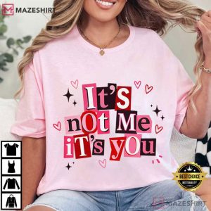 It's Not Me It's You Funny Valentines Day T Shirt (2)