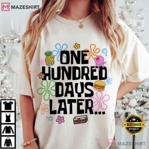 One Hundred Days Later 100 Days Of School T Shirt (2)