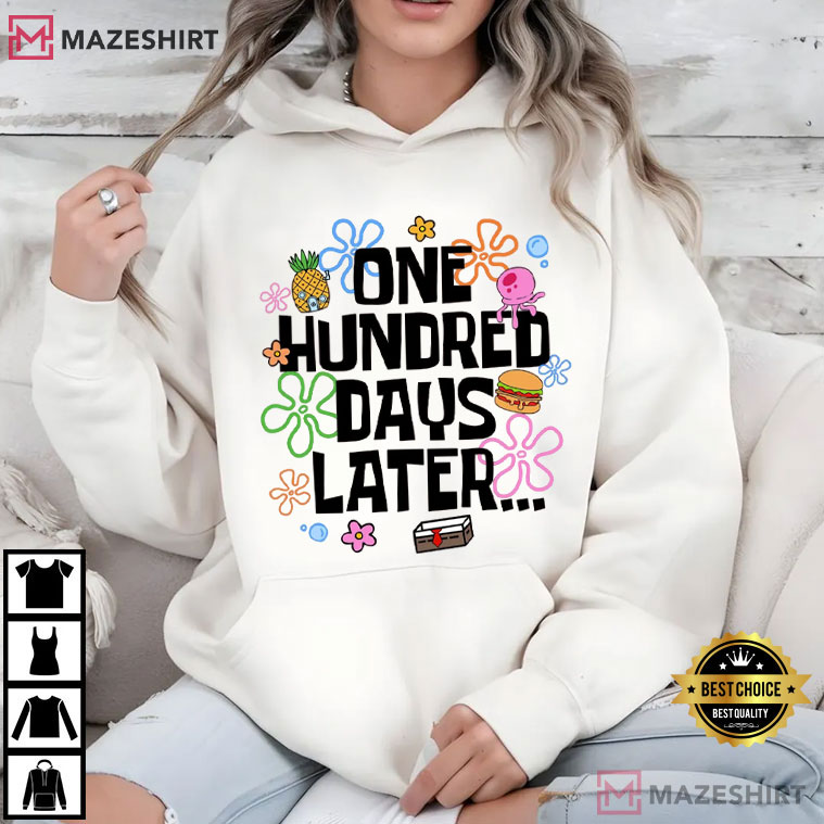 One Hundred Days Later 100 Days Of School T-Shirt One Hundred Days Later 100 Days Of School T-Shirt