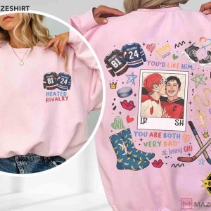 Heated Rivalry Hockey Romance Couple Fan Gift T Shirt (4)