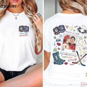 Heated Rivalry Hockey Romance Couple Fan Gift T-Shirt