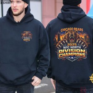 Chicago Bears NFC North Division Champs T Shirt (4)