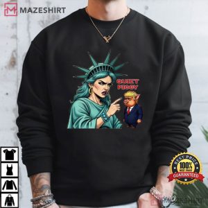 Trump Quiet Piggy Liberty Edition Graphic T Shirt (1)