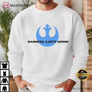 Star Wars Rebel Alliance Logo Radical Left Scum T Shirt (1)