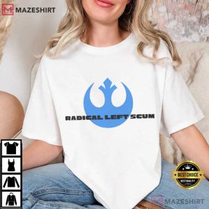 Star Wars Rebel Alliance Logo Radical Left Scum T Shirt (3)