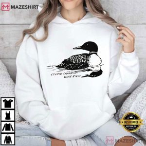 Heated Rivalry Movie Stupid Canadian Wolf Bird Funny T Shirt (4)