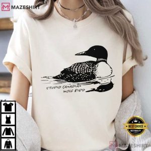 Heated Rivalry Movie Stupid Canadian Wolf Bird Funny T Shirt (3)