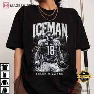 Caleb Williams Ice Man Game Day Football Graphic T-Shirt