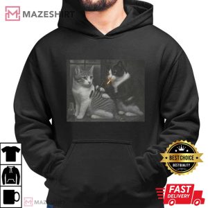 Cat Lover Funny Cat Tattoo Meme T Shirt (4)