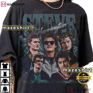 Steve Harrington Stranger Things 5 Limited Vintage T-Shirt