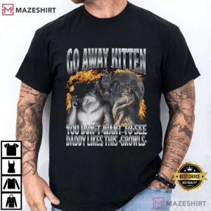 Vintage Alpha Wolf Cringe Meme T Shirt (2)