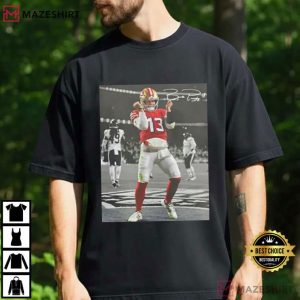 Brock Purdy Dancing Vs Chicago 90s Vintage Game Day T Shirt (1)