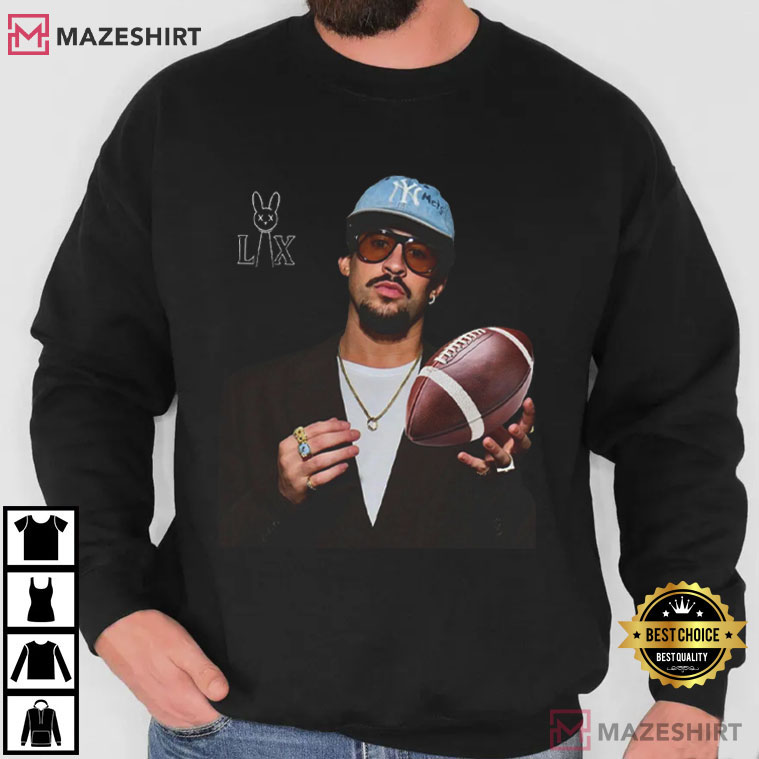 Bad Bunny Super Bowl Halftime Show Latin Music T-Shirt Bad Bunny Super Bowl Halftime Show Latin Music T-Shirt