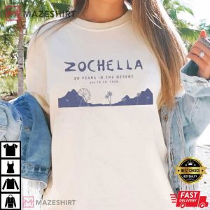 Zochella 30 Years In The Desert T Shirt (4)