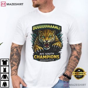 Duval Jaguars Fan Hunted The South Championship Football T Shirt (1)