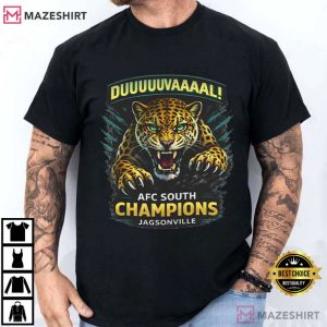 Duval Jaguars Fan Hunted The South Championship Football T Shirt (2)