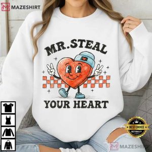 Mr Steal Your Heart Valentine's Day T Shirt (4)