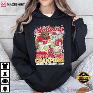 Indiana Hoosiers Football Rose Bowl January 1 2026 T Shirt (3)