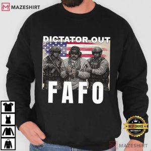 Maduro Dictator Out FAFO T Shirt (4)