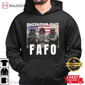 Maduro Dictator Out FAFO T Shirt (3)