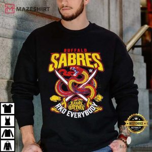 Buffalo Sabres Randy Orton RKO Everybody WWE T Shirt (4)