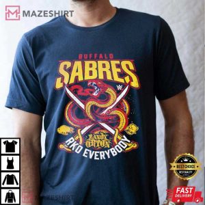Buffalo Sabres Randy Orton RKO Everybody WWE T Shirt (2)