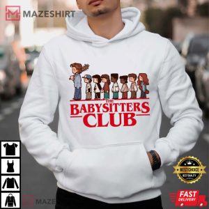 The Baby Sitters Club Stranger Things Movie T Shirt (3)