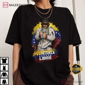 Venezuela Libre Freedom Patriotic T Shirt (1)