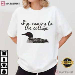 I'm Coming To The Cottage Bird Team Hollanov Movie T Shirt (4)