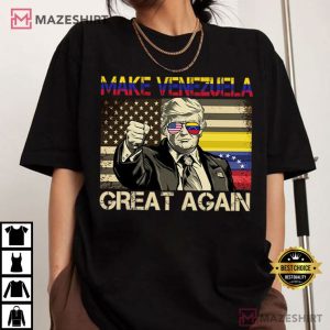 Pro Trump Make Venezuela Great Again Political T Shirt (1)