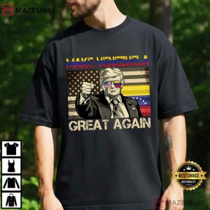 Pro Trump Make Venezuela Great Again Political T Shirt (2)