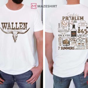 Morgan Wallen’s World Tour 2025 Cowboy Country Music T-Shirt